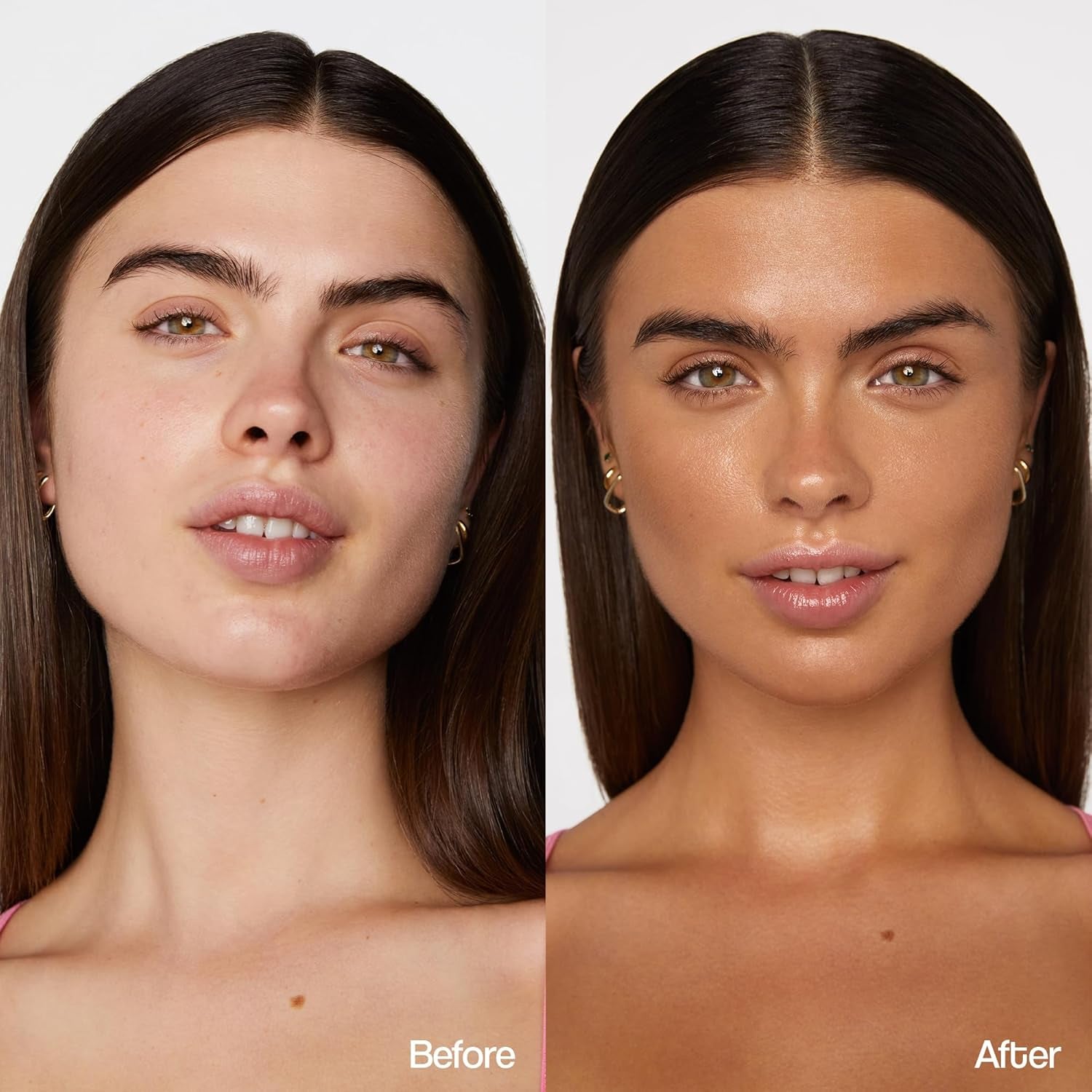 Face and Body Self Tan Drops, Medium - Bronzing Drops - Illuminating Self Tanning Drops, Natural Ingredients & Vegan - 1.01 Fl Oz