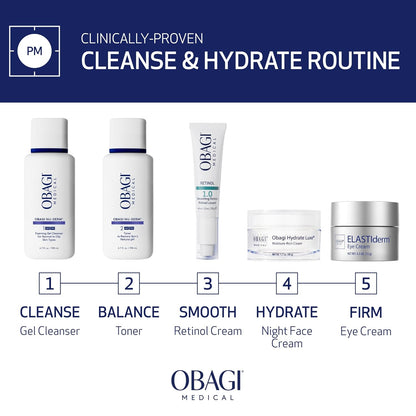 Obagi Nu-Derm Foaming Gel – Gel-Based Cleanser for Normal to Oily & Sensitive Skin