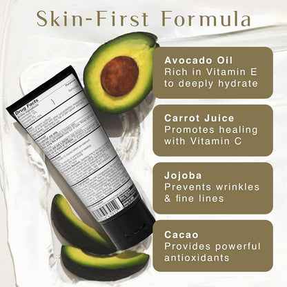 Face & Body Moisturizing Sunscreen Lotion SPF 30 for Melanin Rich Skin, Leaves No White Cast (Spf-30-4Oz)